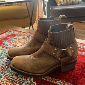 Freebird Whiskey Biker Boots